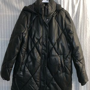 Women's Black Quilted Jacket